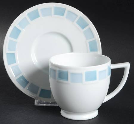 Ionia Footed Cup & Saucer Set