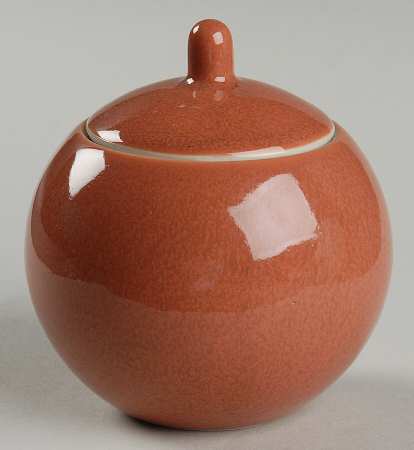 Colorstone Terra Cotta (Textured) Sugar Bowl & Lid