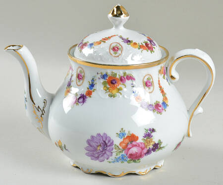 Dresdener Art Teapot & Lid
