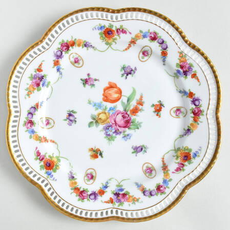 Dresdener Art Salad Plate