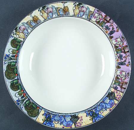 Still Life 14" Large Salad Serving Bowl
