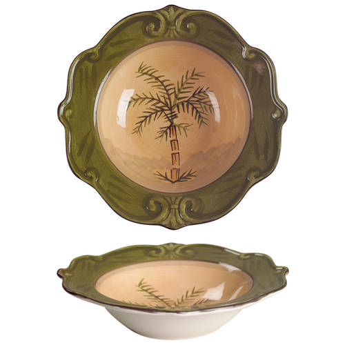 West Indies Large Rim Soup Bowl by Sauvignon