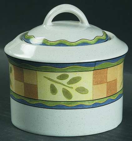 Country Promenade Sugar Bowl & Lid