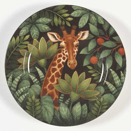 Jungle Salad Plate