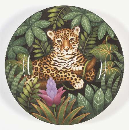 Jungle Salad Plate