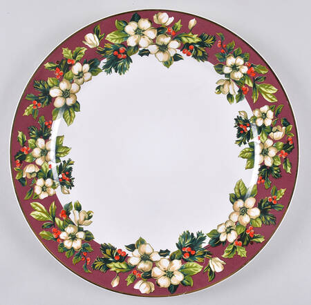 Splendor Red 12" Chop Plate (Round Platter)