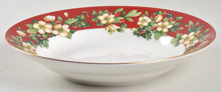 Splendor Red Coupe Soup Bowl