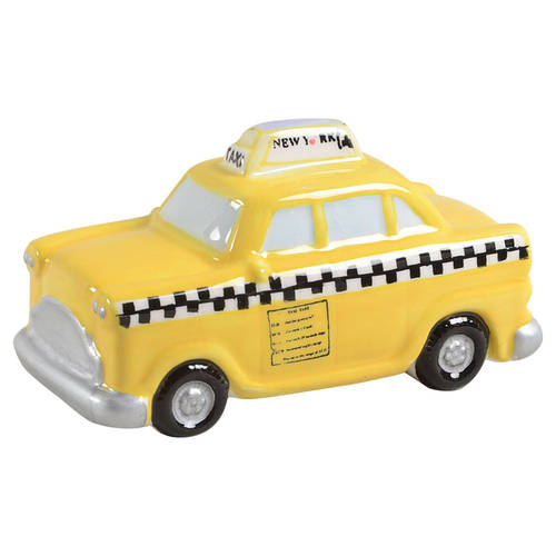New York Taxi Figural Salt Shaker