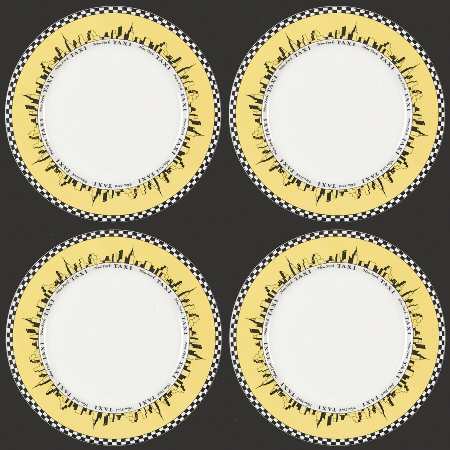 New York Taxi Dinner Plate - Set of 4