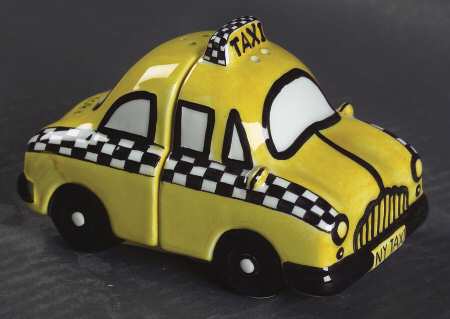 New York Taxi Nesting Salt & Pepper Set