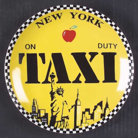New York Taxi Salad/Dessert Plate