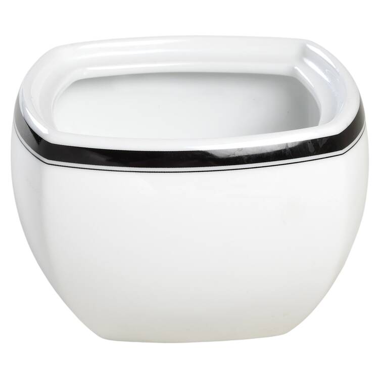 Accent Black Sugar Bowl No Lid