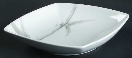 Silver Bamboo Coupe Soup Bowl