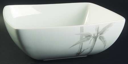Silver Bamboo 10" Round Vegetable Bowl