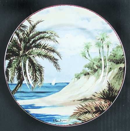 Plantation Home Salad Plate
