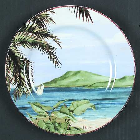 Plantation Home Salad Plate
