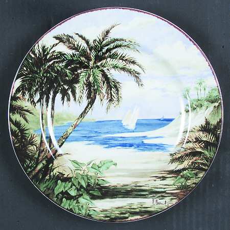 Plantation Home Salad Plate