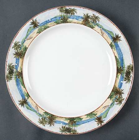 Plantation Home 12" Chop Plate (Round Platter)