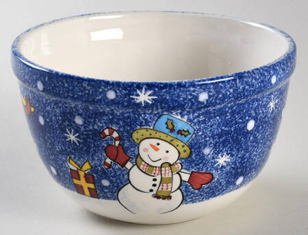 Frosty Snowman 5" Mixing Bowl