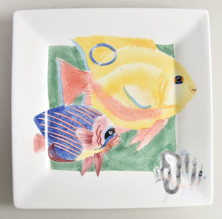 Sea Colors Dinner Plate