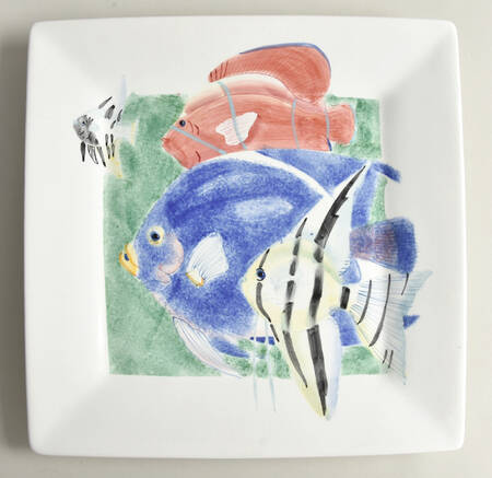 Sea Colors Dinner Plate