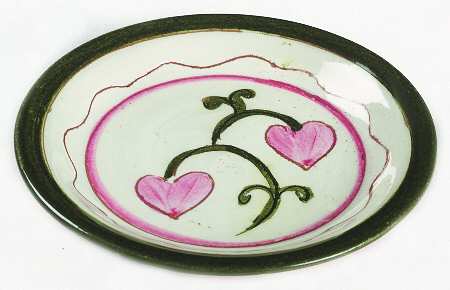 Heart (Giftware) 4" Ashtray
