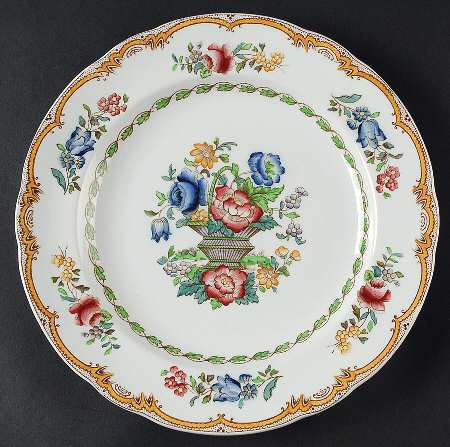 Avondale Yellow Luncheon Plate