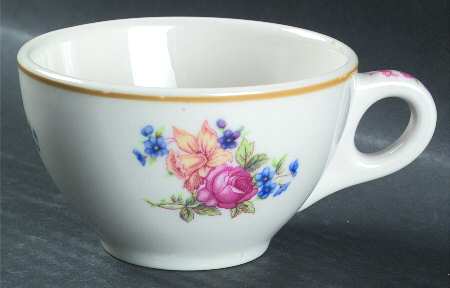Colonial (Restaurant, Off White) Flat Cup