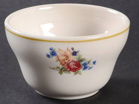 Colonial (Restaurant, Off White) Custard Cup