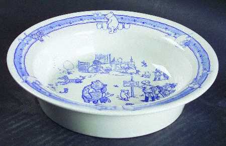 Classic Pooh Discovery (Blue) Porringer