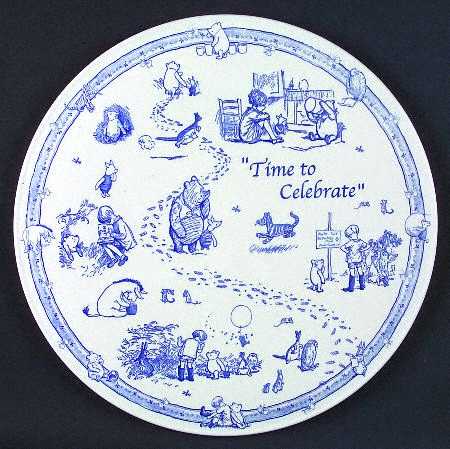 Classic Pooh Discovery (Blue) by Spode