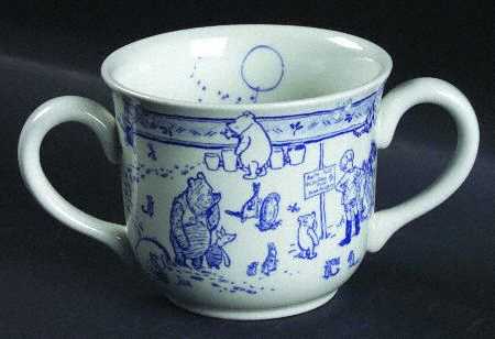 Classic Pooh Discovery (Blue) 2 Handled Mug