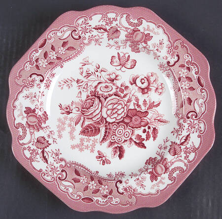 Garden Collection Cranberry and White by Spode