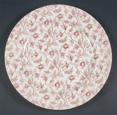 Rosebud Chintz (S3715, Cream) 12" Chop Plate (Round Platter)