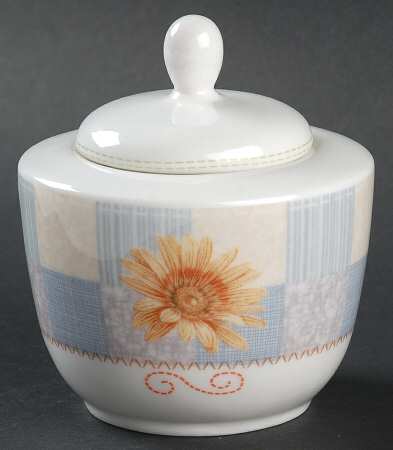Natural Quartet Sugar Bowl & Lid