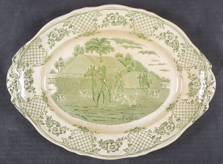 Stv11 (Scalloped) 13" Oval Serving Platter