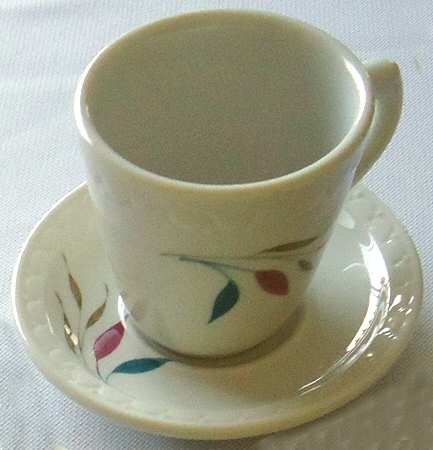 Sy490 Flat Cup & Saucer Set