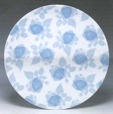 Chelsea Rose Blue Dinner Plate