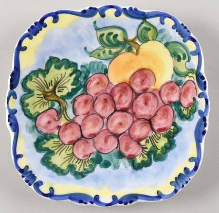 Fruit Square Salad Plate