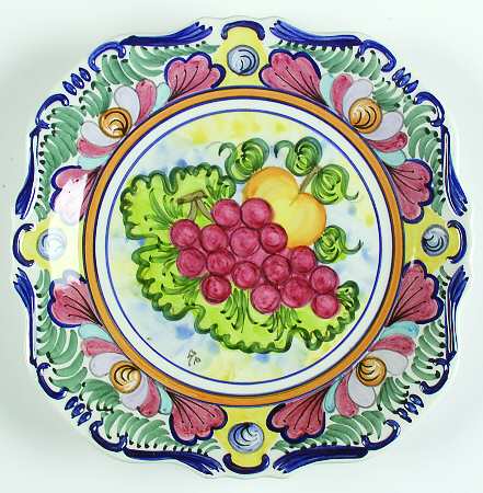 Fruit Square Dinner Plate by Skyros