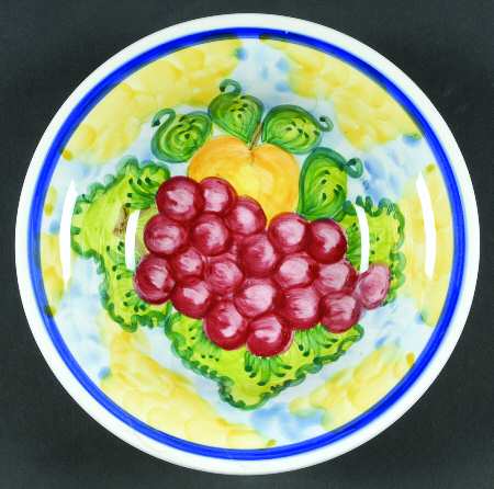 Fruit Rim Soup Bowl