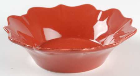 Caldas Autumn Red Coupe Cereal Bowl