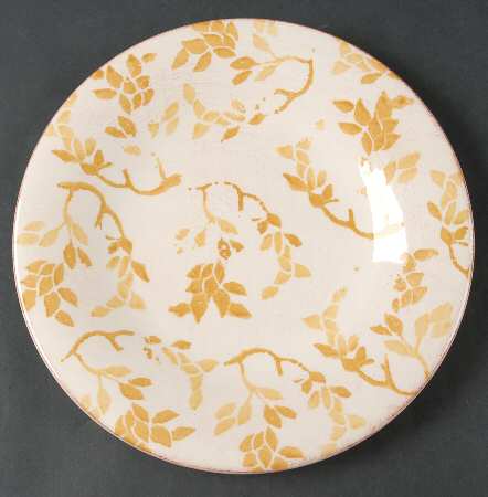 Caldas Mustard (Dark Yellow) Accent Salad Plate