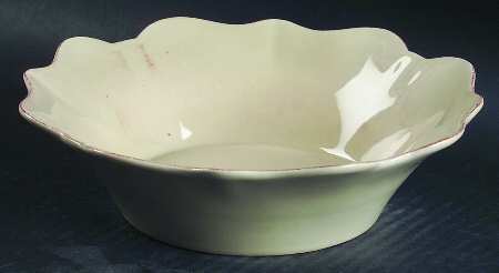 Caldas Ecru (Off White Tan) Coupe Cereal Bowl