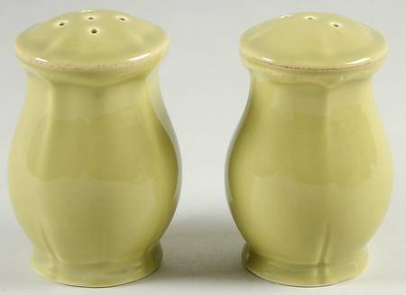 Corricoware Celadon Salt & Pepper Set
