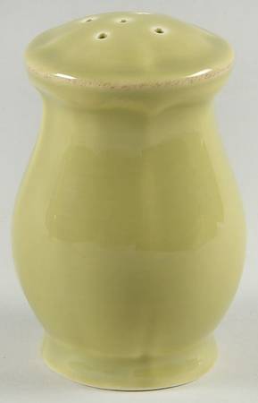 Corricoware Celadon Salt Shaker