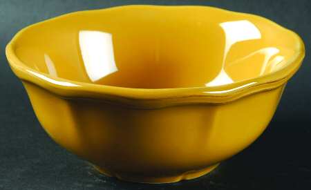 Corricoware Mustard Soup/Cereal Bowl