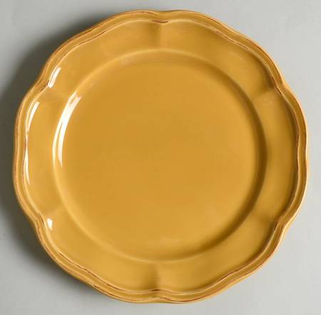 Corricoware Mustard Salad Plate