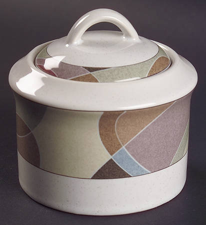 Kaleidoscope Sugar Bowl & Lid