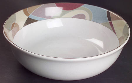 Kaleidoscope 10" Large Salad Serving Bowl